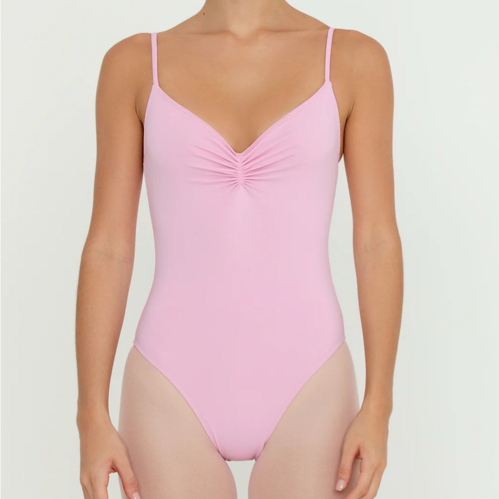 Pink Bullet Pointe Leotard